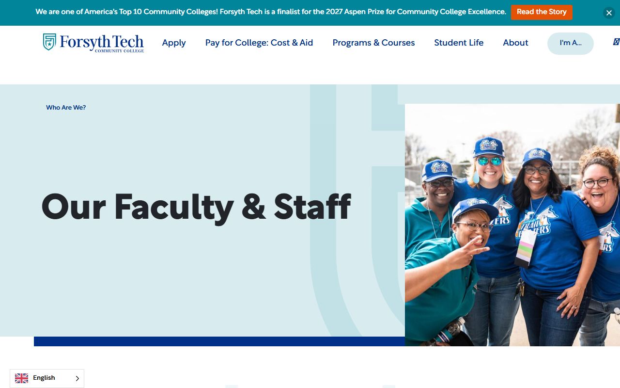 Forsyth County phone numbers in the Forsyth Tech staff and faculty directory